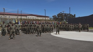 I MIG relief and appointment ceremony