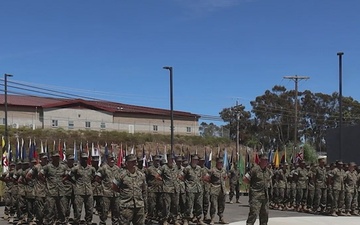 I MIG relief and appointment ceremony