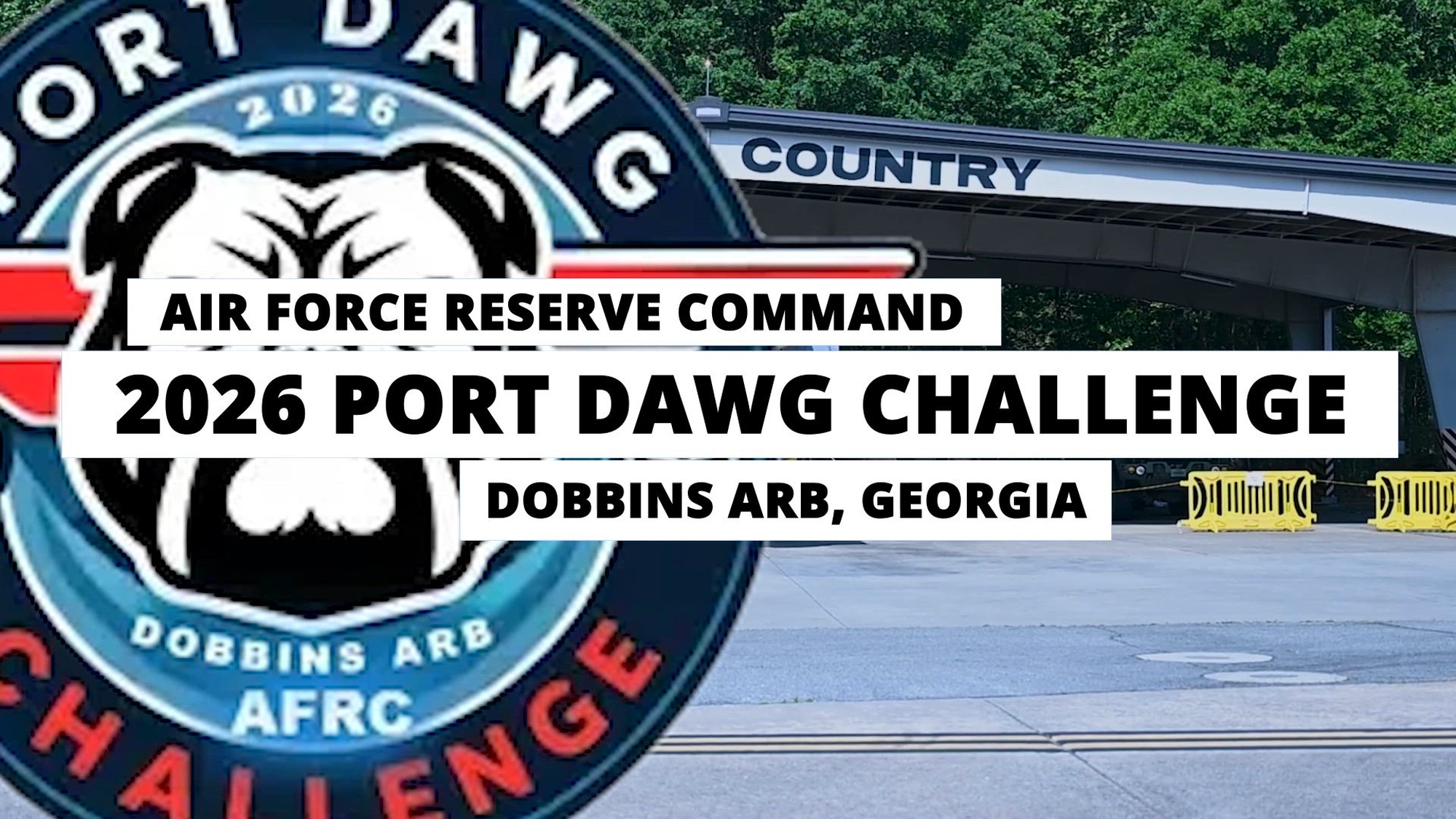 U.S. Air Force Aerial Porters from around Air Force Reserve Command and the world compete in the biennial Port Dawg Challenge at Dobbins Air Reserve Base, Georgia, April 14-26, 2026. The competition included 12 events, providing a comprehensive test of all the disciplines 2T2 Air Transportation Specialists face in their operation day to day. This competition highlights the proficiency of AFRC's port dawgs as well, as an opportunity to train and learn with allies from around the world. (U.S. Air Force video by Capt. Mary Begy)