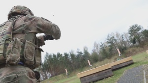 21st Theater Sustainment Command Best Squad Competition M17 pistol Qualification