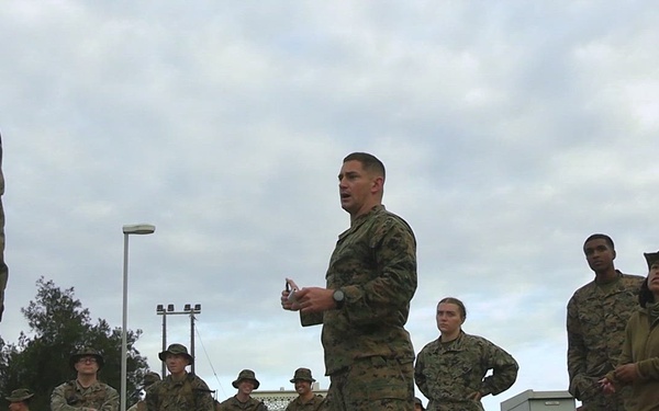 Communication strategy Marines across III MEF participate in a 12k hike and MCMAP