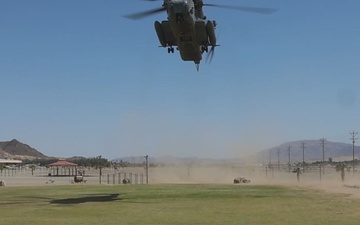 U.S. Marines conduct WTI Assault Support Tactics 3 at MCAGCC