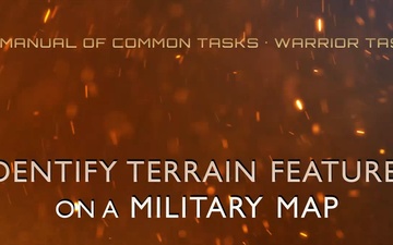 SMCT: Identify Terrain Features on a Military Map