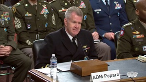 Indo-Pacom Leaders Testify at Senate Hearing