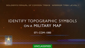 SMCT: Identify Topographic Symbols on a Military Map