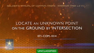 SMCT: Locate an Unknown Point on the Ground by Intersection