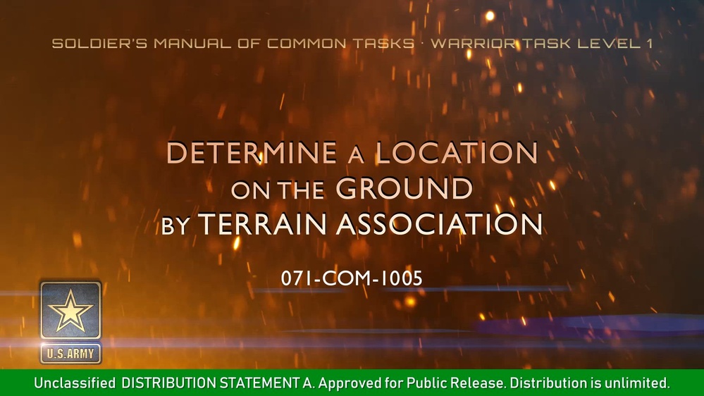 DVIDS - Video - SMCT: Determine a Location on the Ground by Terrain ...