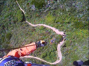 Coast Guard rescues hiker on Devil’s Slide Trail in Pacifica, Calif.
