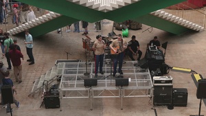 Houston Fleet Week: Quantico Marine Corps Band performs at the POST Expo