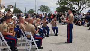 Houston Fleet Week: Quantico Marine Corps Band performs at Sylvan Beach