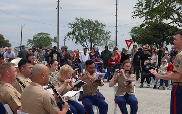 Houston Fleet Week: Quantico Marine Corps Band performs at Sylvan Beach