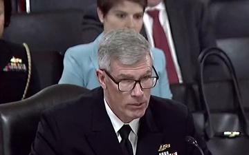 Navy Leader Testifies Before Senate on Unmanned Maritime Vessels