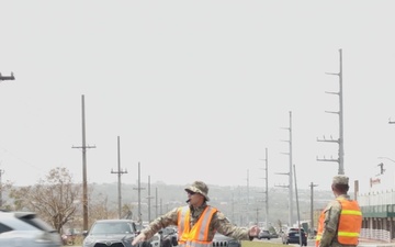 Guam National Guardsmen respond to Typhoon Sinlaku damages