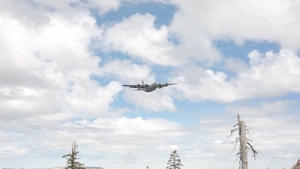 MAFFS Aerial Wildland Firefighting Training Water Drops