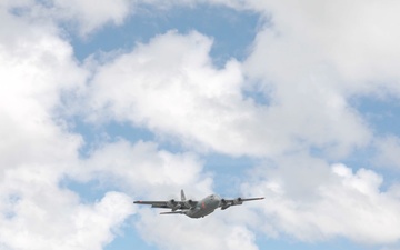 MAFFS Aerial Wildland Firefighting Training Water Drops