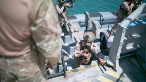 Libyan joint forces conduct visit, board, search, seizure drills