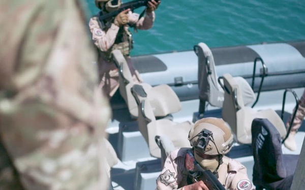 Libyan joint forces conduct visit, board, search, seizure drills