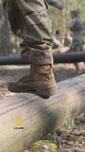 21st Theater Sustainment Command Best Squad Competition 2026 Obstacle Course Reel