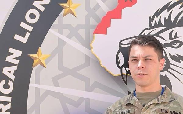 Interview: US Army 1st Lt. Mason Elizondo discusses African Lion 26 academics