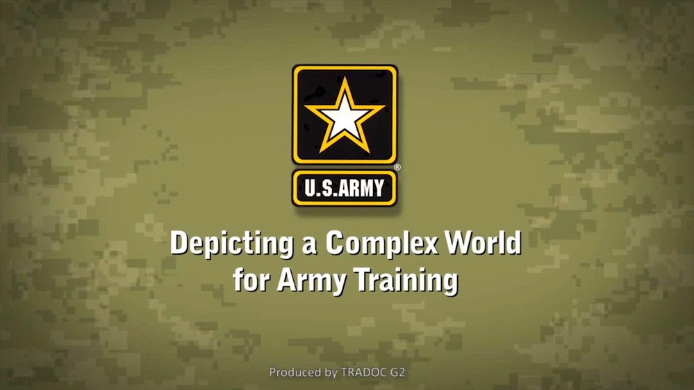 DVIDS - Video - Depicting a Complex World for Army Training