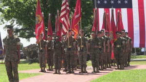 2nd Marine Division's 85th Rededication Ceremony