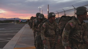 Day One of Air Assault for U.S. service members at Fort Huachuca
