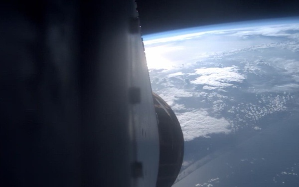 Capt. Stephano Rahimzadeh, Commander of Detachment 3, 22nd Space Operations Squadron (DET 3, 22 SOPS), Naval Support Facility Diego Garcia, discusses how 22 SOPS supports the Artemis II launch April 02, 2026.