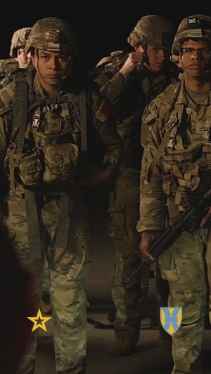 21st Theater Sustainment Command Best Squad Competition 2026 Ruck March Reel