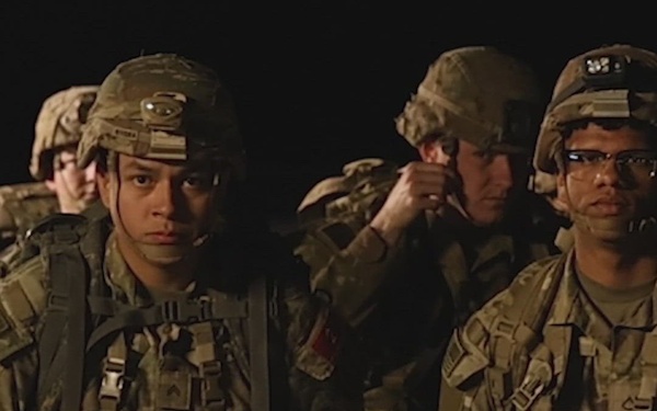 21st Theater Sustainment Command Best Squad Competition 2026 Ruck March Reel