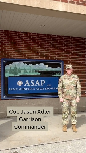 Mountain Wellness Month Spotlight: Army Substance Abuse Program (ASAP)
