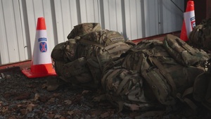 18th Airborne Corps Best Squad Competition 2026 Land Navigation