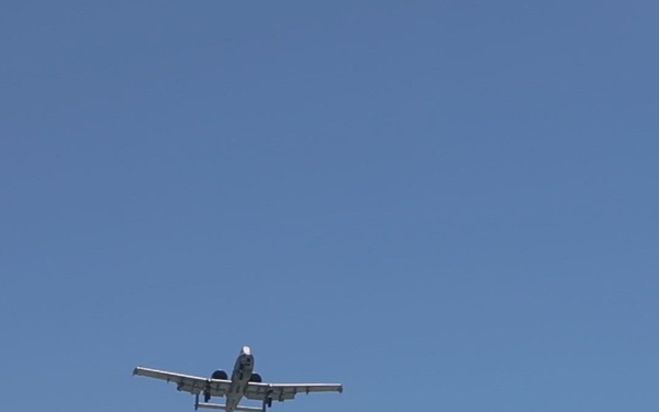 357th Fighter Squadron and MCAGCC conduct joint training with the A-10 Thunderbolt II