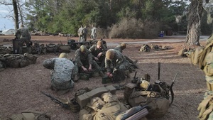 24th MEU CERTEX: U.S Marines with Kilo Conduct a TRAP mission