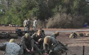 24th MEU CERTEX: U.S Marines with Kilo Conduct a TRAP mission