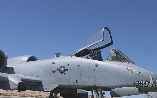 357th Fighter Squadron and MCAGCC conduct joint training with the A-10 Thunderbolt II