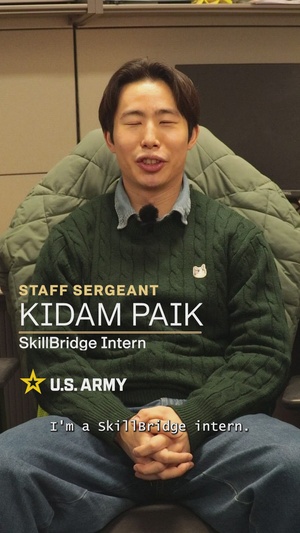 SkillBridge Spotlight Series: 10 Questions with Staff Sgt. Kidam Paik