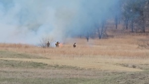 2026 prescribed burn operations at Fort McCoy