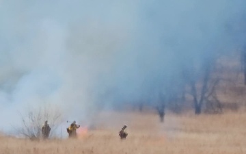 2026 prescribed burn operations at Fort McCoy