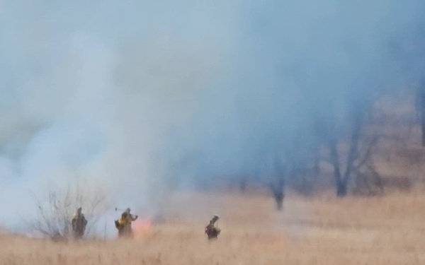 2026 prescribed burn operations at Fort McCoy