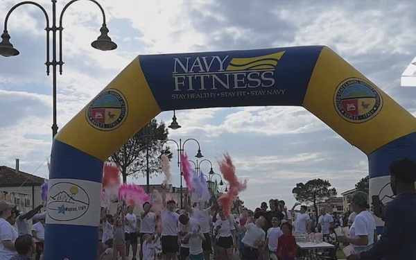 AFN Naples NewsSpot - Color Run For A Purpose 5K