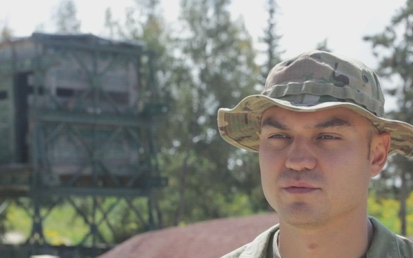 Interview: US Army Staff Sgt. James Gamble talks about the role of explosive ordnance disposal during African Lion 2026