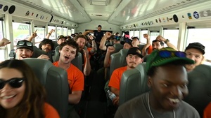 B-Roll: US Forest Service firefighters rally ahead of typhoon support