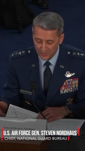 National Guard Bureau Chief details Guard readiness