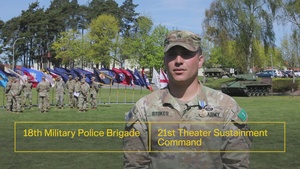 21st TSC Best Squad Competition Day 6 Staff Sgt. Stokes Interview