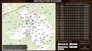 VBS Land Navigation Trainer Instructor Station
