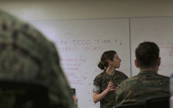 Sailors conduct Tier 4 TCCC Training