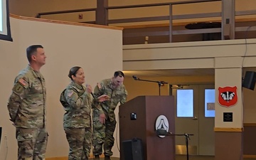 Fort McCoy Garrison leadership hold April 2026 town hall meetings for installation workforce, Part 1