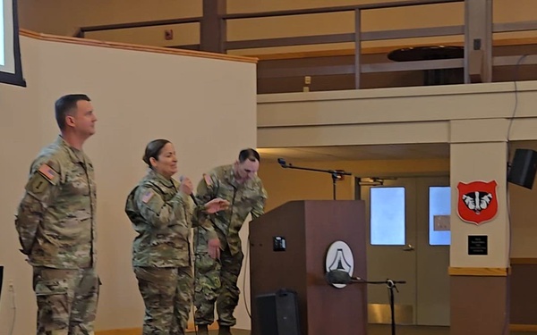 Fort McCoy Garrison leadership hold April 2026 town hall meetings for installation workforce, Part 1