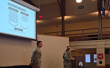 Fort McCoy Garrison leadership hold April 2026 town hall meetings for installation workforce, Part 2