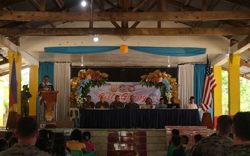 Balikatan 2026 B-Roll: US, Philippine service members donate school supplies, play games with children in San Vicente